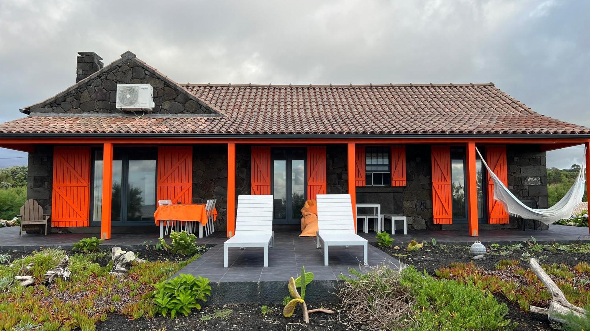 Casa Baleia Laranja Ocean-Front Villa Madalena  Exteriör bild